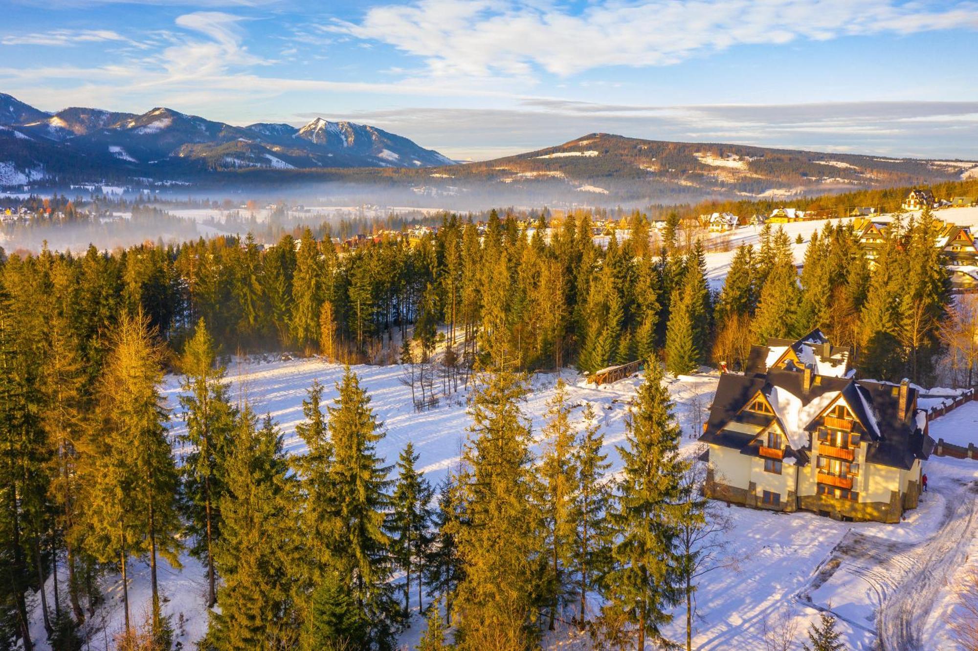 Willa Na Polanie Z Jacuzzi Koscielisko Luaran gambar